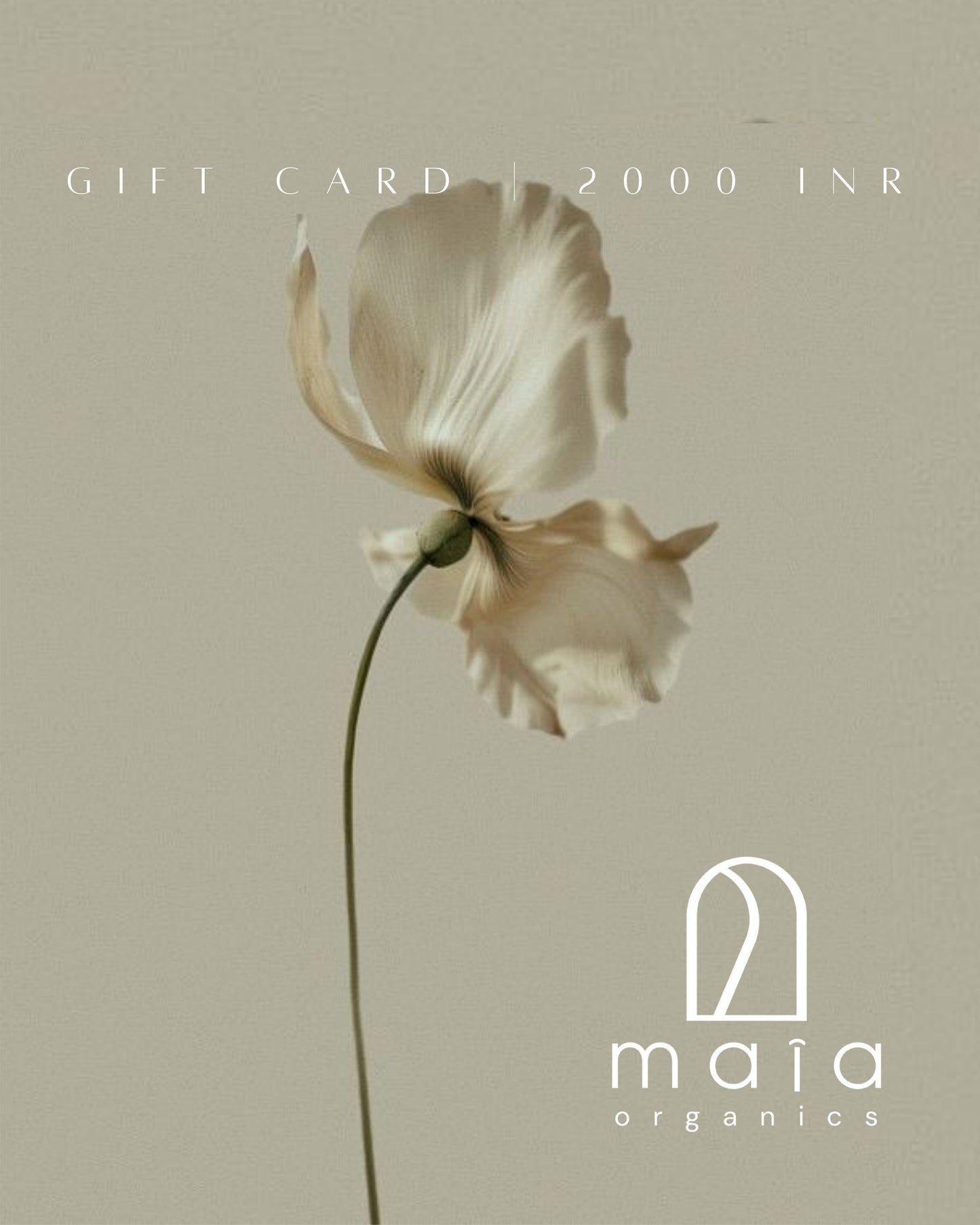 Gift card | 2000 inr