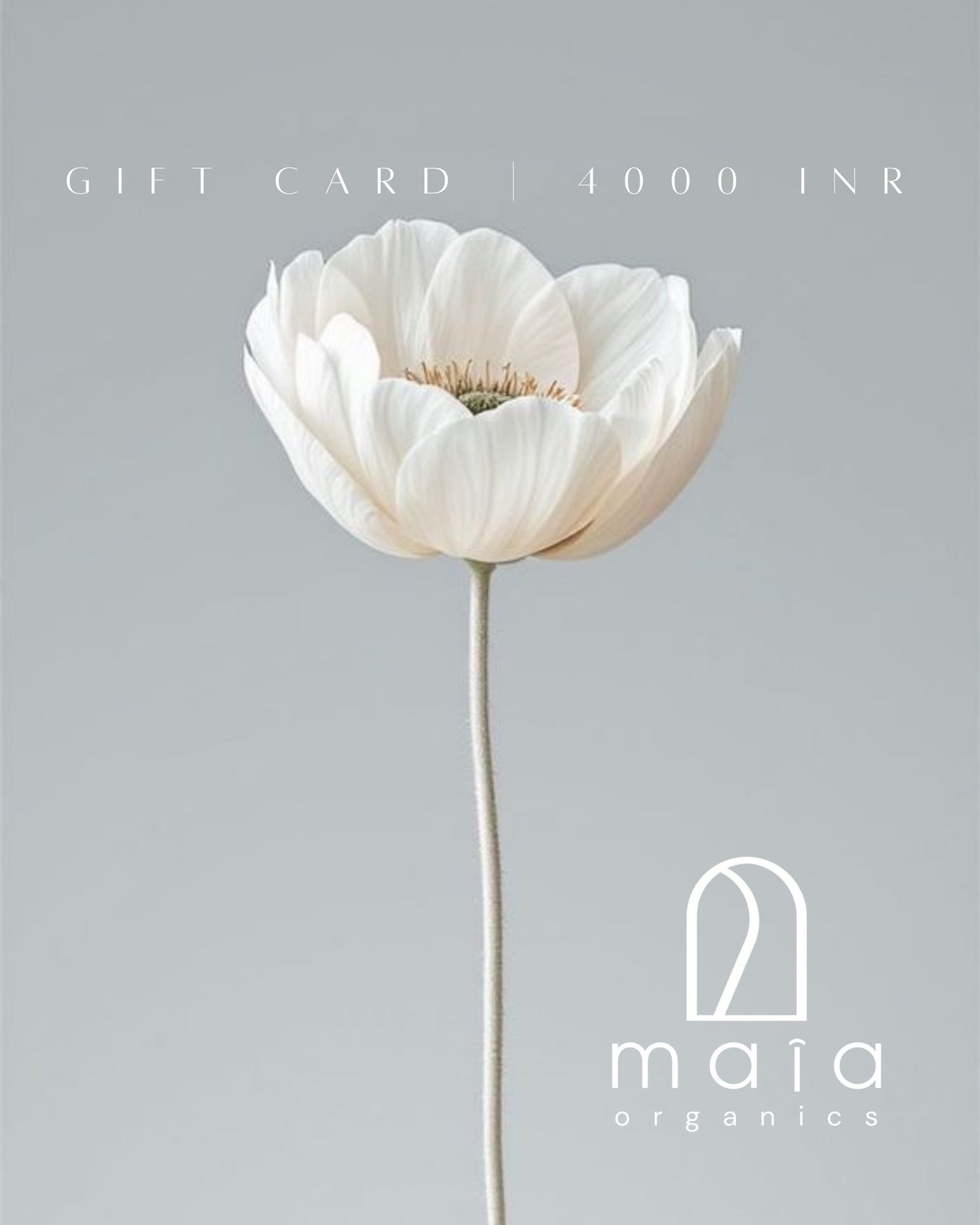 Gift card | 4000 inr