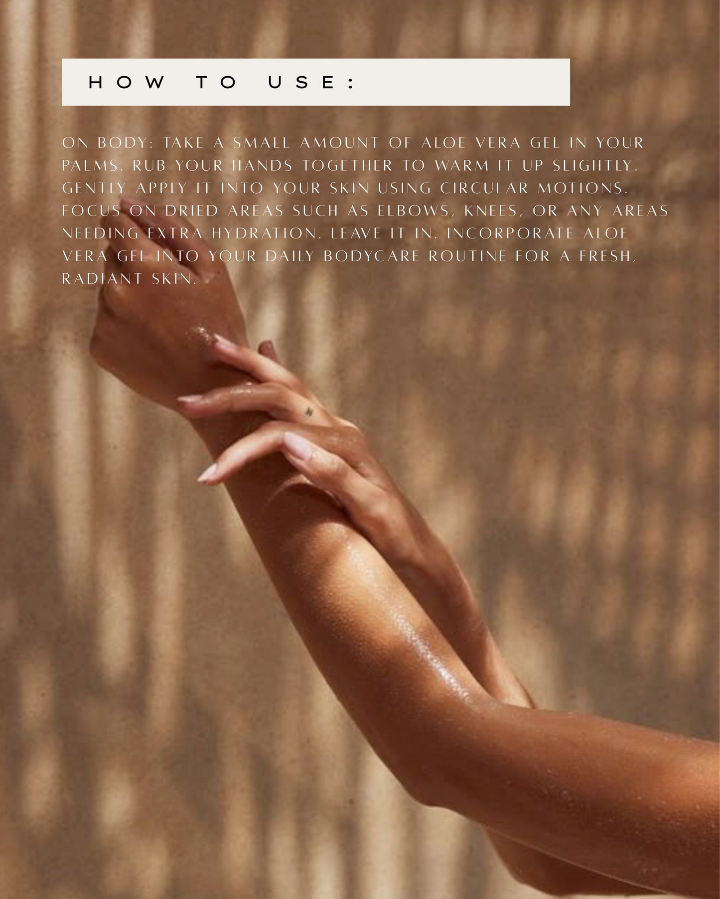 Aloe Vera & Coconut Hibiscus body gel