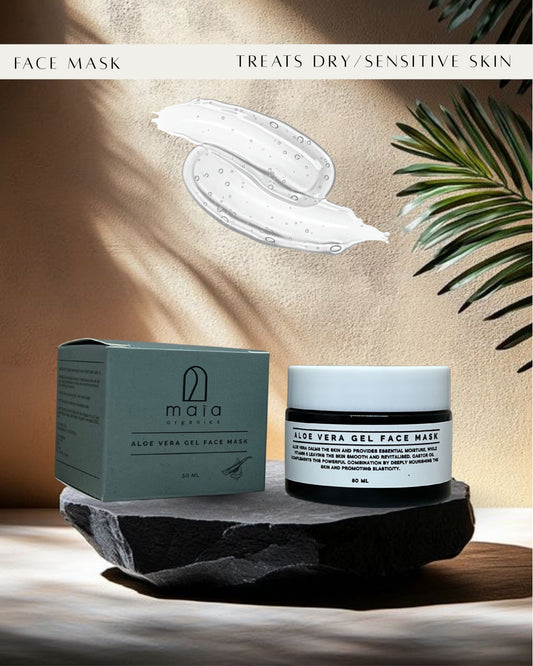 Aloe Vera gel face mask