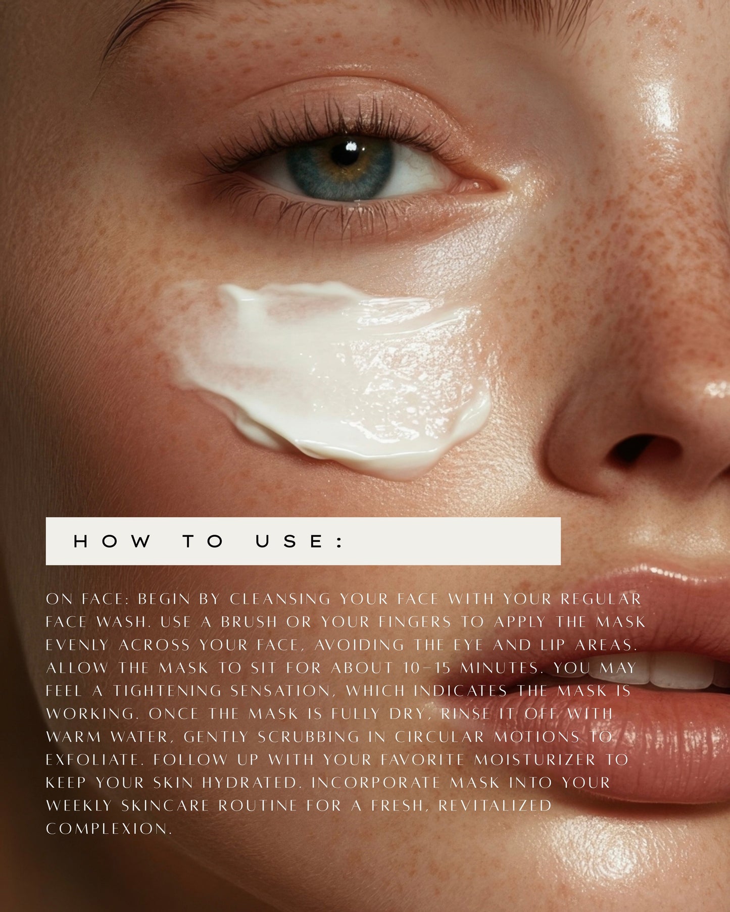 Rose clay & Kaolin face mask