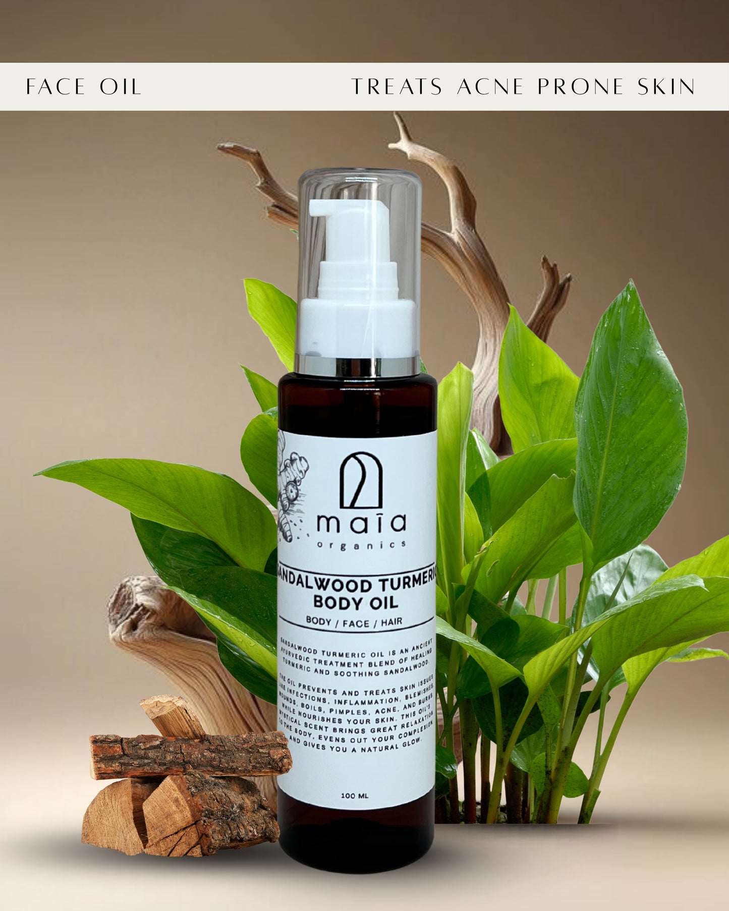 Sandalwood & Turmeric oil