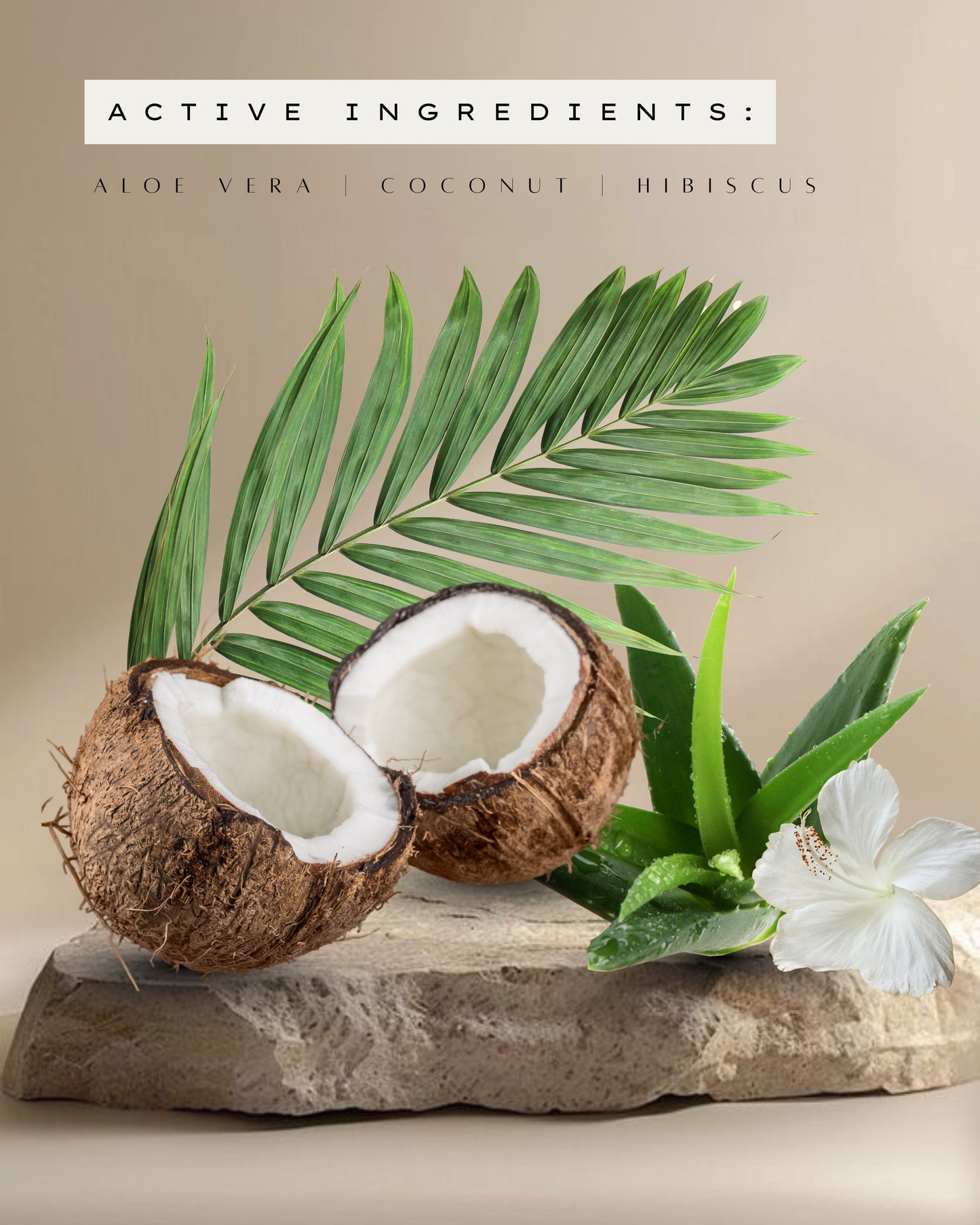 Aloe Vera & Coconut Hibiscus body gel