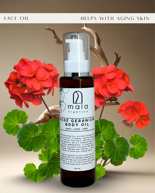 Rose & Geranium oil