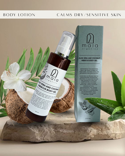 Aloe Vera & Coconut Hibiscus body gel