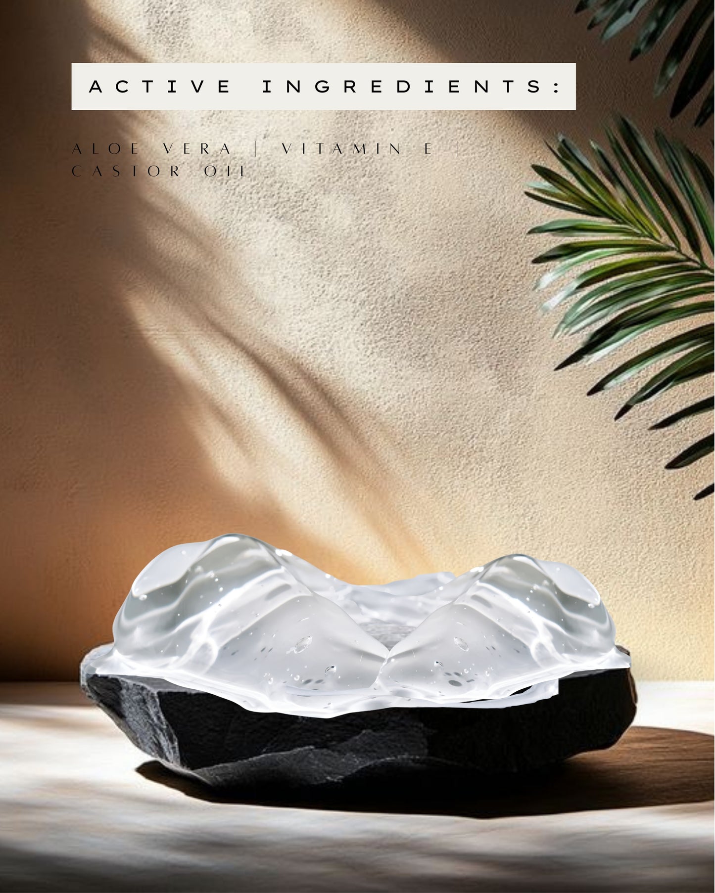 Aloe Vera gel face mask